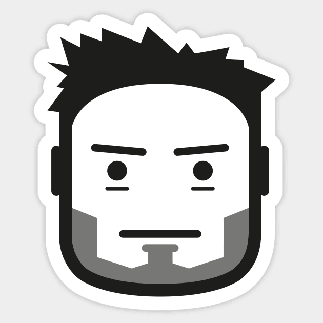 Breaking Bad - Jesse Pinkman Icon Sticker by Lionti_design